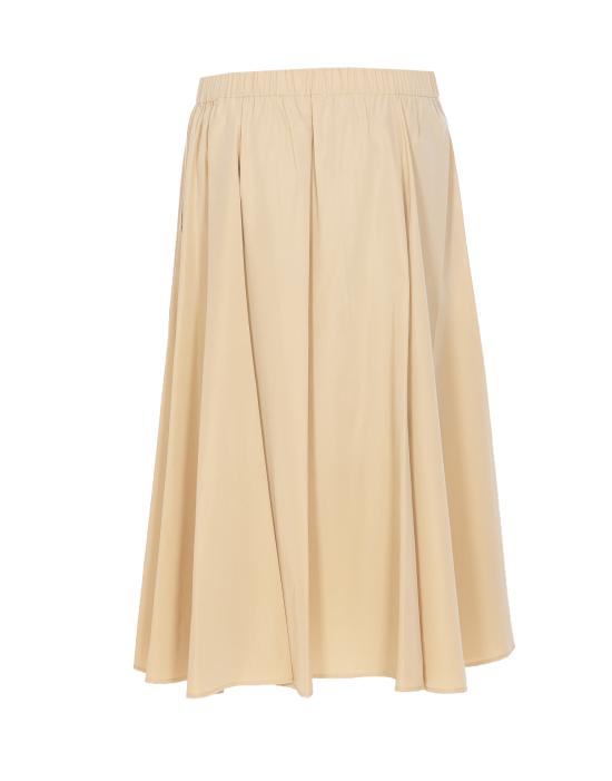 25SS 겐조 미디 스커트 FF52JU3159FI 11 Beige - KENZO