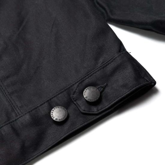  Freenote Cloth 무톤 프리노트 클로스 Rj 1 라이더 재킷 블랙 - FREENOTE CLOTH