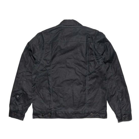  Freenote Cloth 무톤 프리노트 클로스 Rj 1 라이더 재킷 블랙 - FREENOTE CLOTH