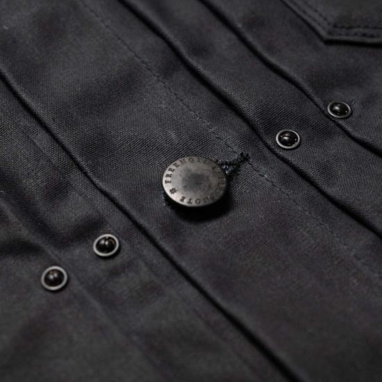  Freenote Cloth 무톤 프리노트 클로스 Rj 1 라이더 재킷 블랙 - FREENOTE CLOTH