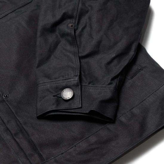  Freenote Cloth 무톤 프리노트 클로스 Rj 1 라이더 재킷 블랙 - FREENOTE CLOTH