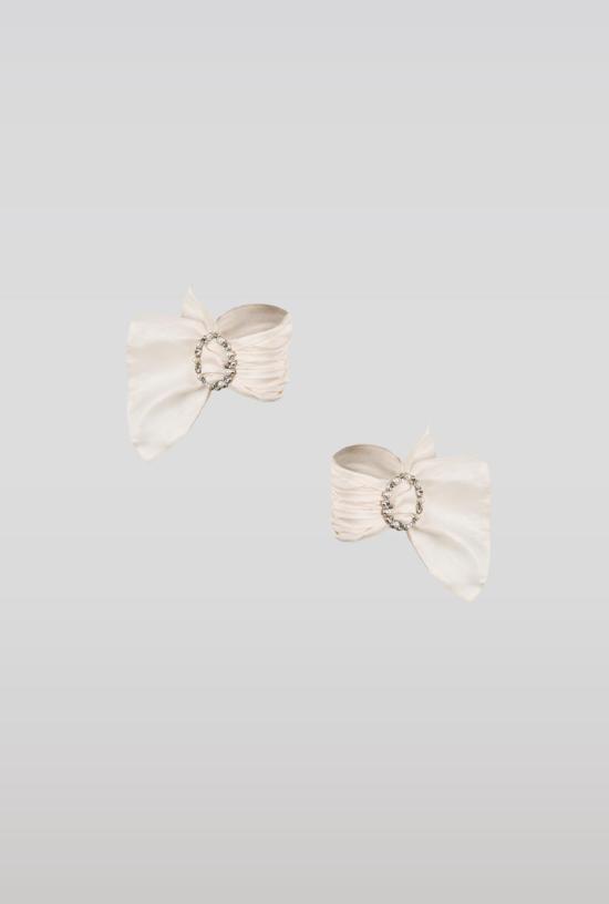  SAEMDI 양말 샘디 엠벨리시드 앵클 커프스 크림