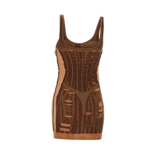 25SS 디젤 숏 원피스 A19215 0BJBI7DG Brown - DIESEL