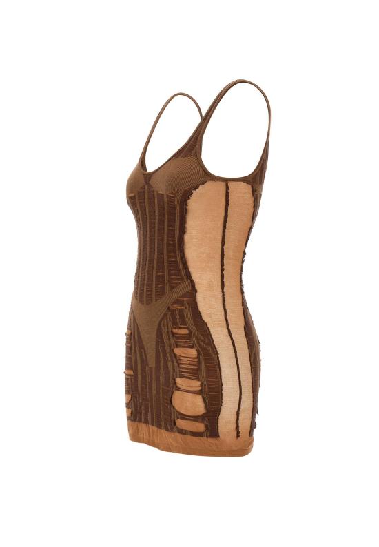 25SS 디젤 숏 원피스 A19215 0BJBI7DG Brown - DIESEL