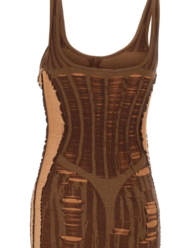 25SS 디젤 숏 원피스 A19215 0BJBI7DG Brown - DIESEL