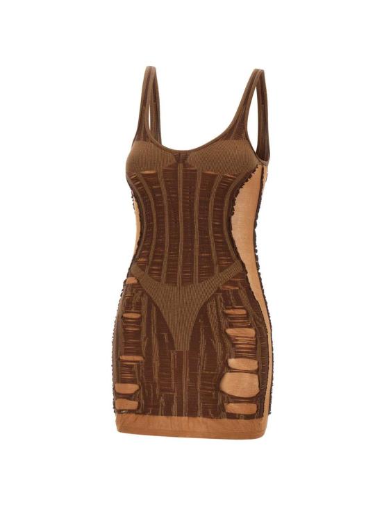 25SS 디젤 숏 원피스 A19215 0BJBI7DG Brown - DIESEL