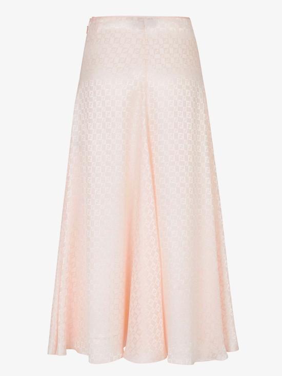25SS 펜디 롱 스커트 FQ7655AUQG F1RX0 Pink - FENDI