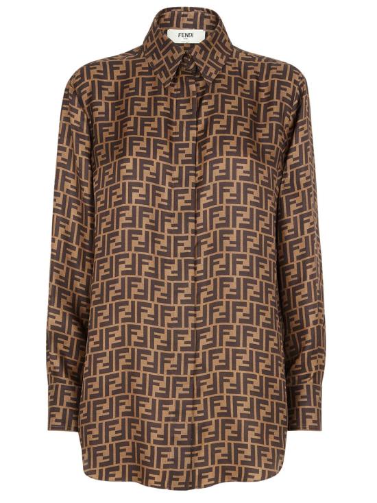 24FW 펜디 블라우스 FS8107A8G3 F118W Brown