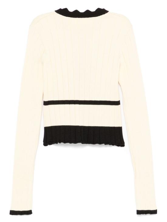 25SS [주니어] 엘리자베타프랜치 가디건 EFMA162 C FL060 D421 Yellow - ELISABETTA FRANCHI