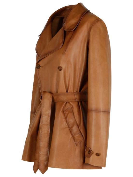 25SS 불리 가죽 자켓 BE25 7930 SDSD09 Brown - BULLY