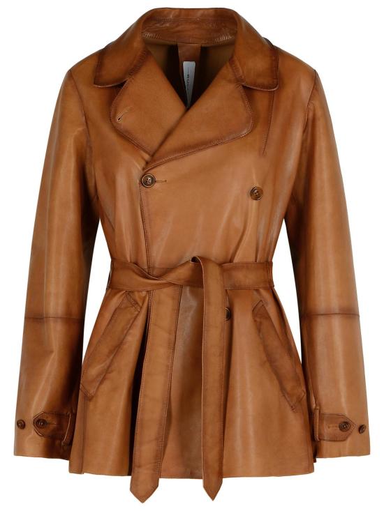 25SS 불리 가죽 자켓 BE25 7930 SDSD09 Brown