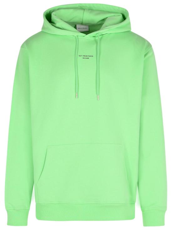 25SS 드롤드무슈 후드 티셔츠 G HO161 CO127LGN Green