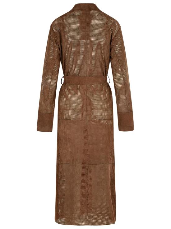 25SS 불리 코트 BE25 7928 PERF SUEGS360 Brown - BULLY