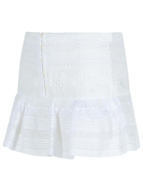 25SS 이자벨마랑에뚜왈 숏팬츠 JU0289FA C1J15E20WH White - ISABEL MARANT ETOILE