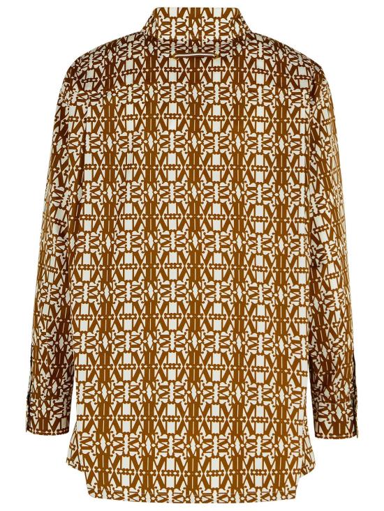 25SS 막스마라 셔츠 2511191062001 Brown - MAX MARA