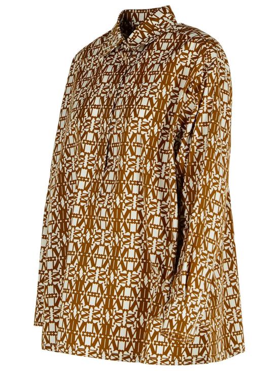 25SS 막스마라 셔츠 2511191062001 Brown - MAX MARA