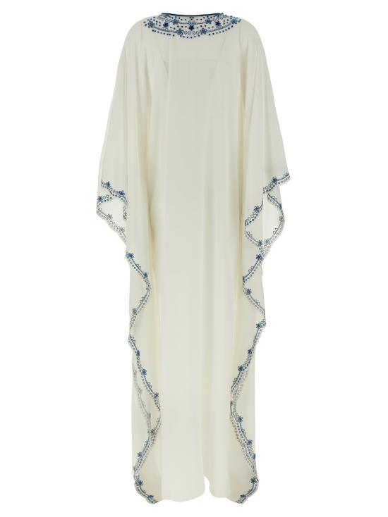 25SS 에르마노 설비노 롱 스커트 D462Q389FKE10602 White - ERMANNO SCERVINO