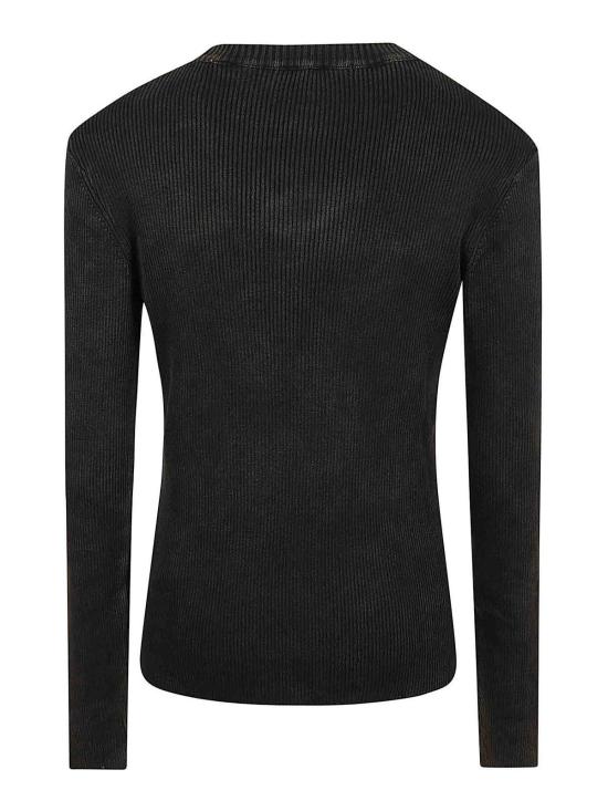  디젤 K 드레인 D 스웨트셔츠 A175120AKBQ900 Black - DIESEL