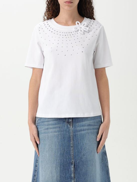 25SS 액티튜드 트윈세트 반팔 티셔츠 251AP2570 00840 White