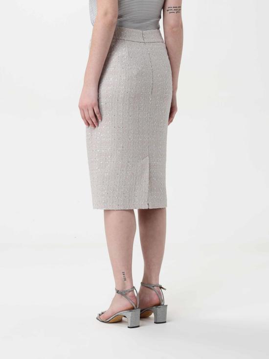 25SS 엠포리오 아르마니 미디 스커트 EW001453AF12520 U8020 Natural - EMPORIO ARMANI