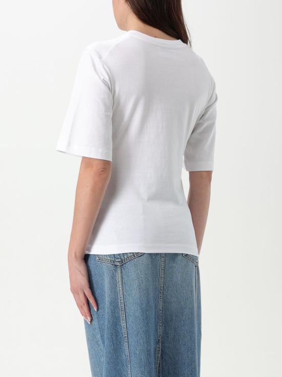 25SS 모스키노 반팔 티셔츠 12093229 1001 White - MOSCHINO