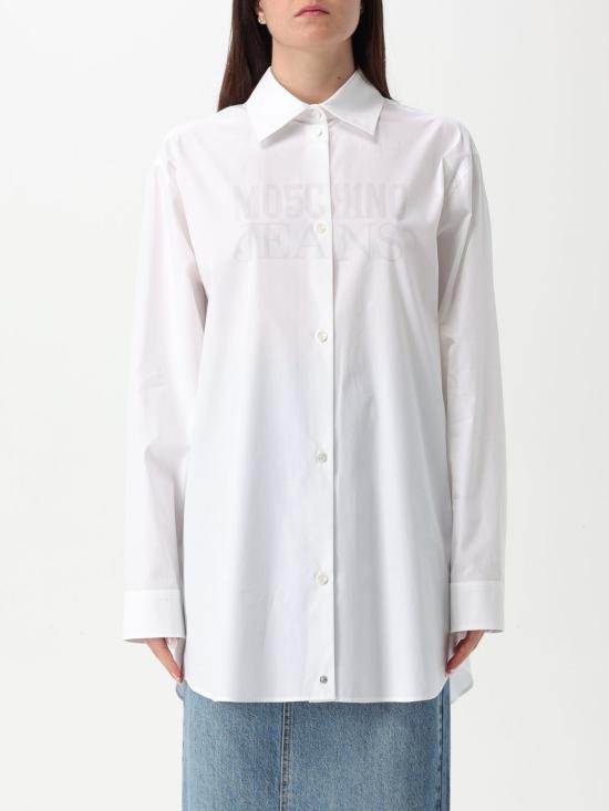 25FW 모스키노 셔츠 02093227 1001 White