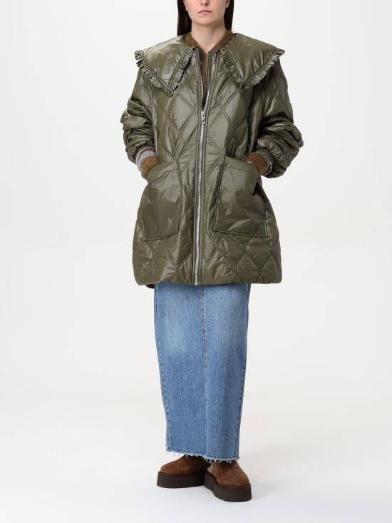 25SS 가니 패딩 W0171 861 Kaki - GANNI