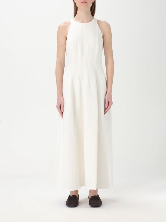 25SS 브루넬로 쿠치넬리 롱 원피스 MH126A5171 C600 Natural