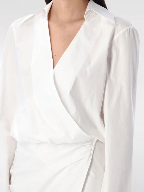 25FW 디 아티코 미디 원피스 250WCA00394CCC052AA 001 White - THE ATTICO