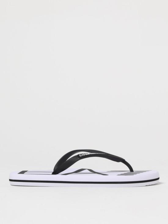 25SS 엠포리오 아르마니 뮬/슬리퍼 XCQ004XK196 D611 White