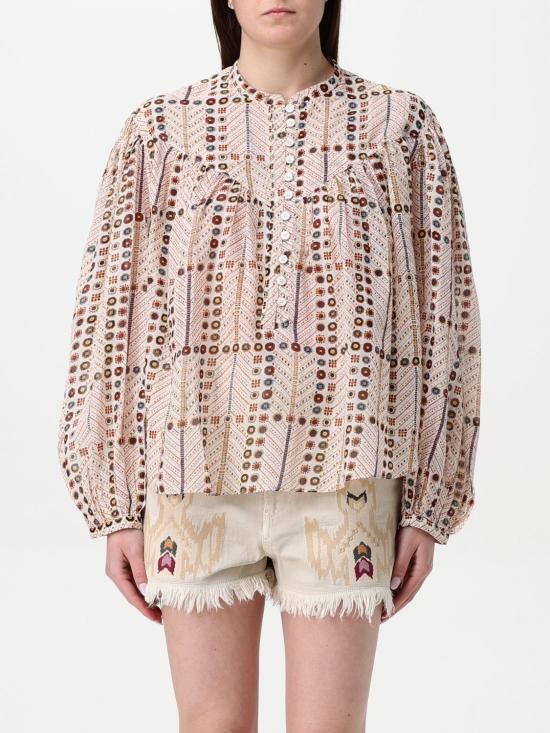 25SS 이자벨마랑에뚜왈 블라우스 HT0022FAC1J19E 23EC Ecru