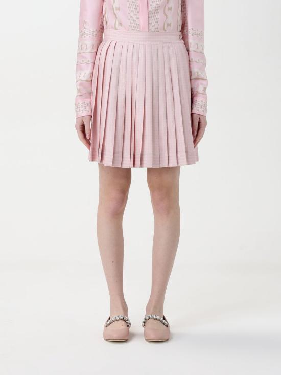 25FW 베르사체 미디 스커트 10008291A13367 5PC60 Pink