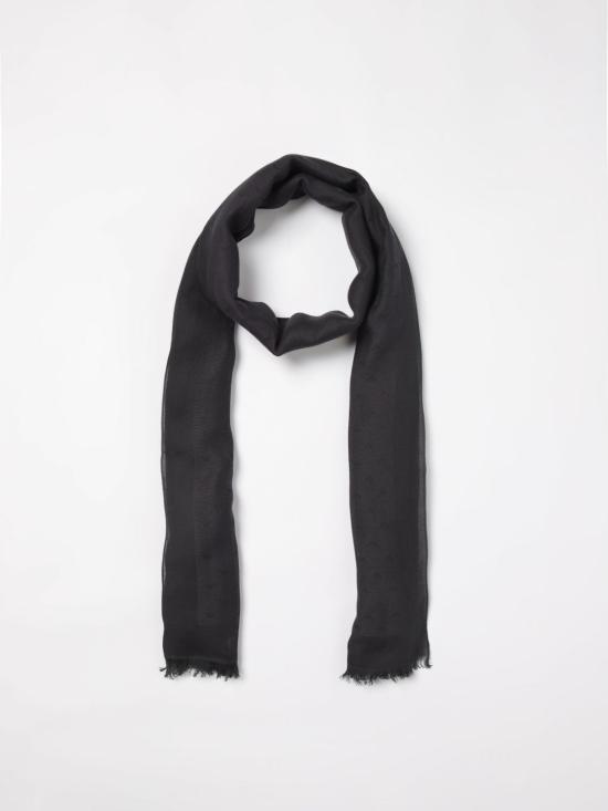 25FW 엠포리오 아르마니 머플러/스카프 EM001427AF14177 UC001 Black - EMPORIO ARMANI