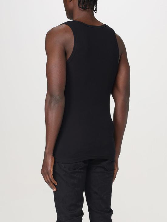 25FW 베르사체 민소매 티셔츠 10131251A09410 1B000 Black - VERSACE