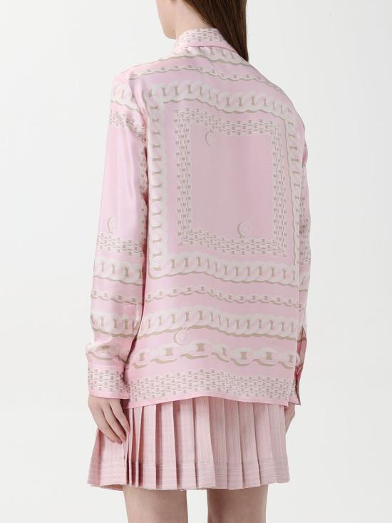 25FW 베르사체 셔츠 10013601A13638 5PC60 Pink - VERSACE