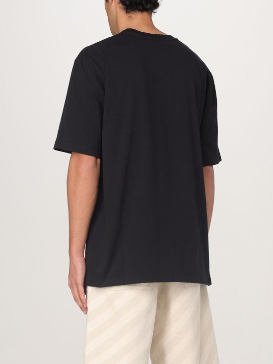 25FW 마르니 반팔 티셔츠 HUMU0287X0UTC406 00N99 Black - MARNI