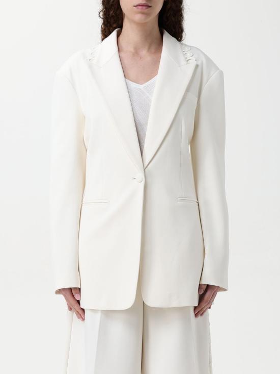 25SS 액티튜드 트윈세트 자켓 251AP2040 00632 White