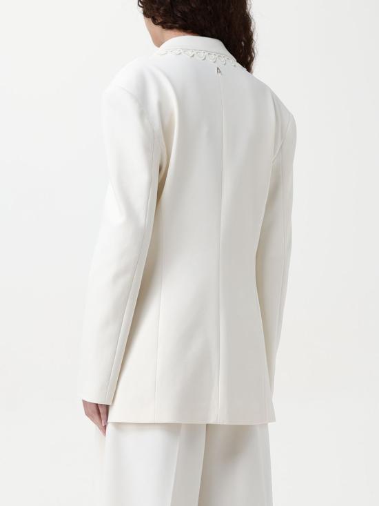 25SS 액티튜드 트윈세트 자켓 251AP2040 00632 White - ACTITUDE TWINSET