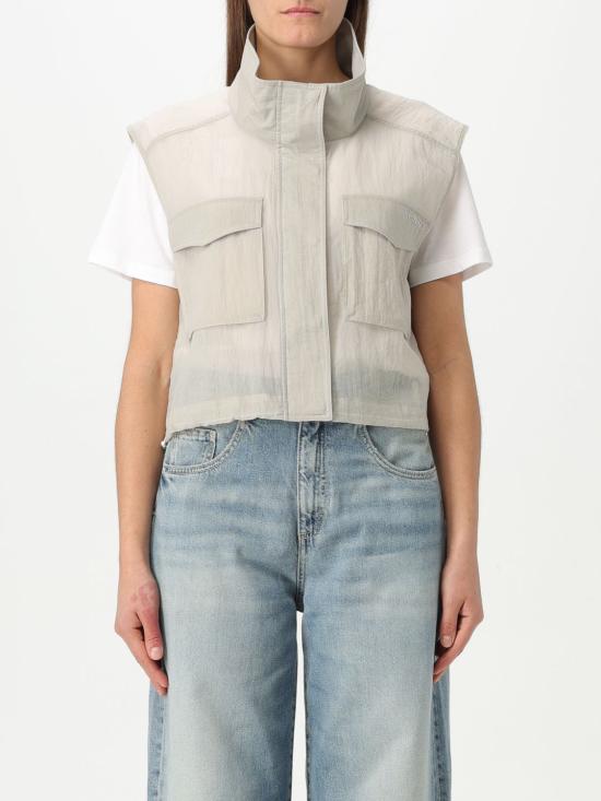 25FW 핑코 베스트 104852A2EK I12 Pearl