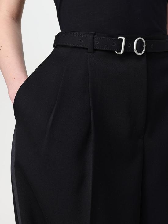 25FW 질샌더 스트레이트 팬츠 J04KA0116J40021 001 Black - JIL SANDER