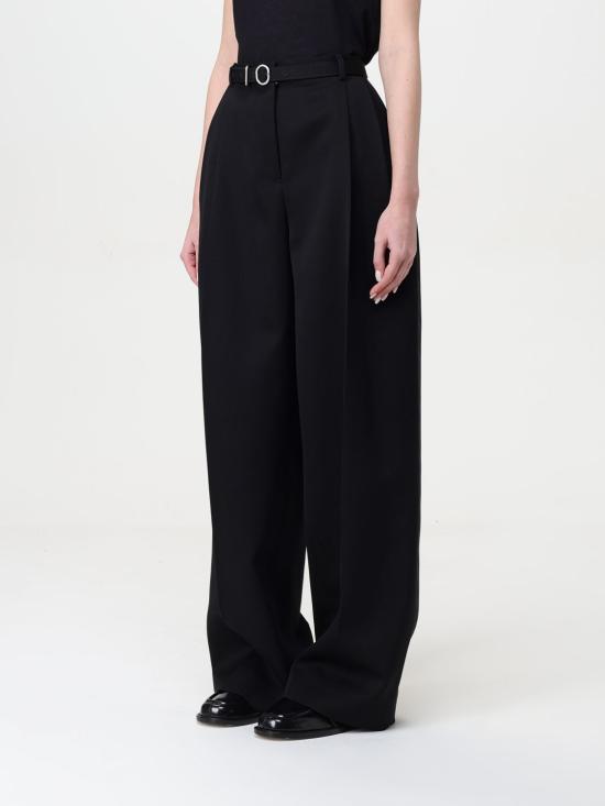 25FW 질샌더 스트레이트 팬츠 J04KA0116J40021 001 Black - JIL SANDER