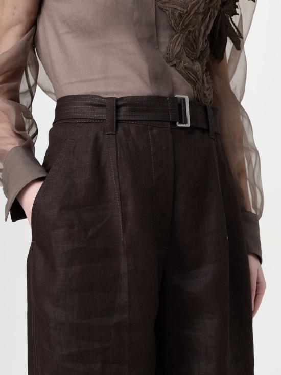 25FW 브루넬로 쿠치넬리 팬츠 ML142P8559 C273 Brown - BRUNELLO CUCINELLI