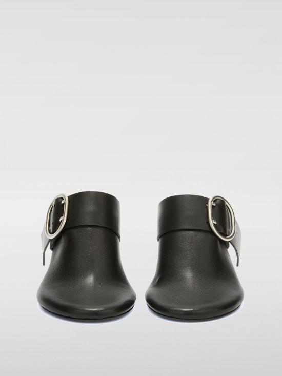 25SS 질샌더 뮬/슬리퍼 J15WP0170P8175 001 Black - JIL SANDER