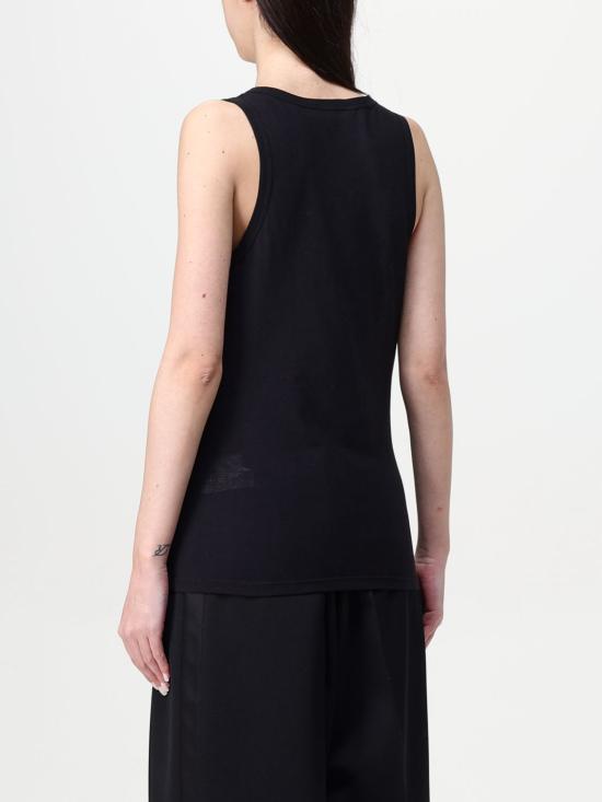 25FW 질샌더 민소매 티셔츠 J40NL0114J45031 001 Black - JIL SANDER