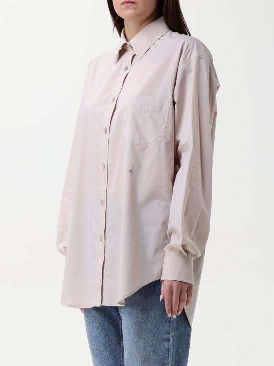 25FW 모스키노 셔츠 02010534 2081 Beige - MOSCHINO