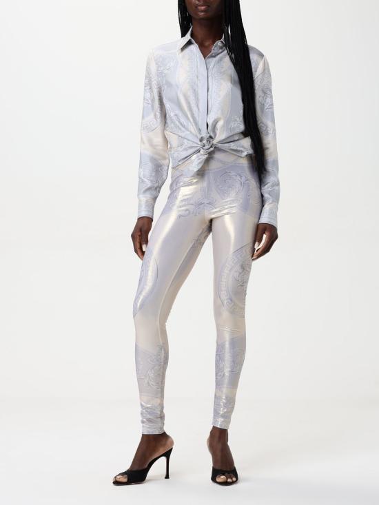 25FW 베르사체 셔츠 10013601A13359 5E450 Silver - VERSACE