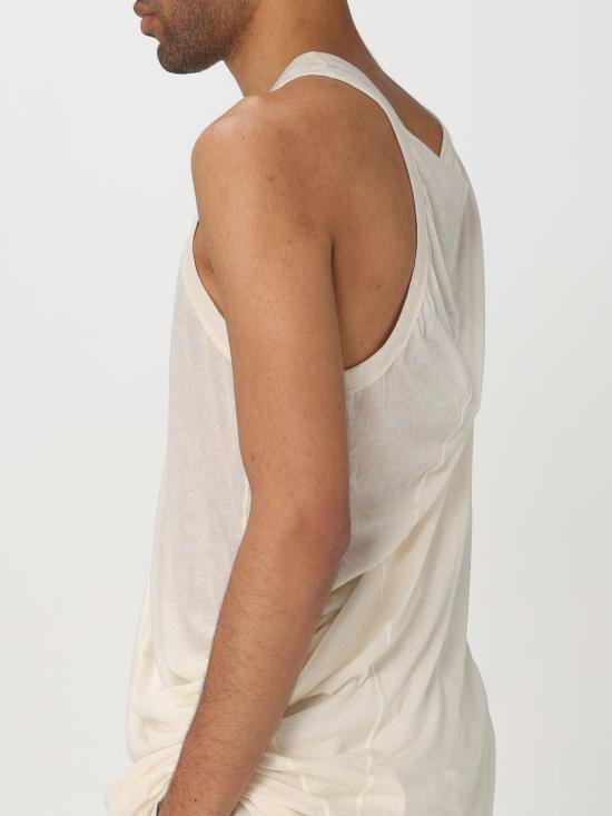 25FW 릭 오웬스 민소매 티셔츠 RR01E5152UC 21 Beige - RICK OWENS