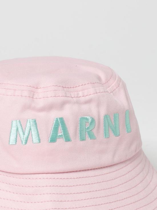 25SS [키즈] 마르니 모자 M01458M00J2 0M347 Pink - MARNI