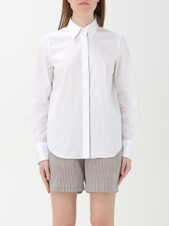 25FW 브루넬로 쿠치넬리 셔츠 M0091MA626 C159 White