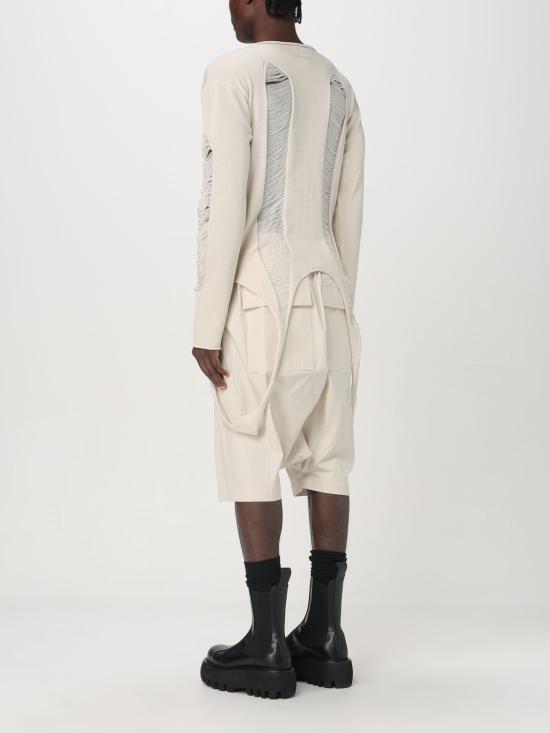 25FW 릭 오웬스 스웨터 RR01E5671KGRIDM 41 White - RICK OWENS
